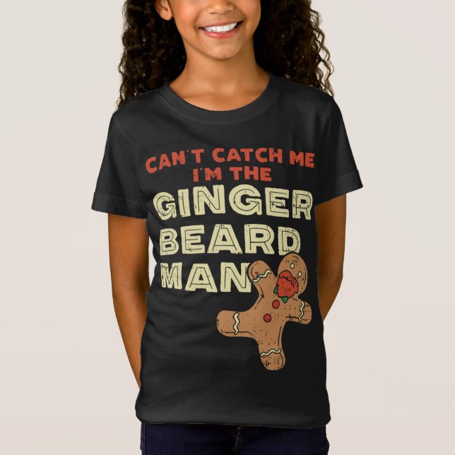 Camiseta Ginger Beard Man Engraçado Gingerpão (Frente)