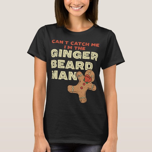 Camiseta Ginger Beard Man Engraçado Gingerpão (Frente)