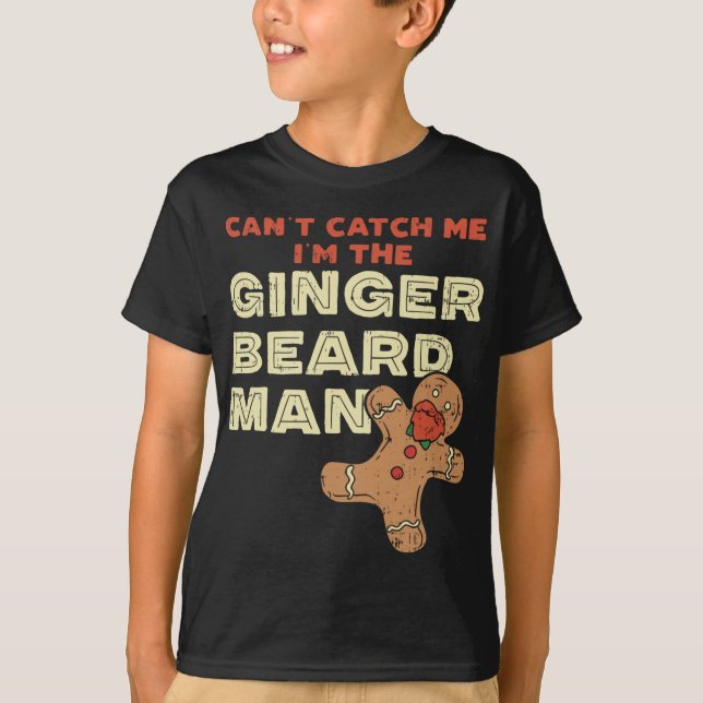 Camiseta Ginger Beard Man Engraçado Gingerpão (Frente)