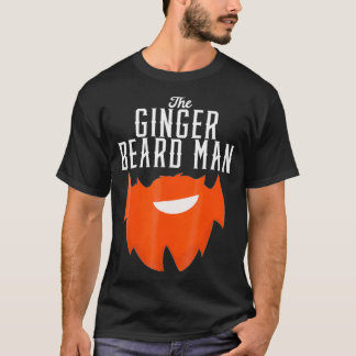Camiseta Ginger Beard Man Engraçado Para Ruivas