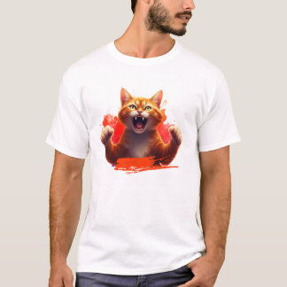 Camiseta Ginger Cat Irritado