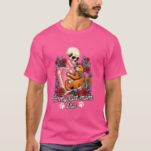 Camiseta Ginger Cat Mãe Ginger Ginger Gama Esqueleto Em Meu