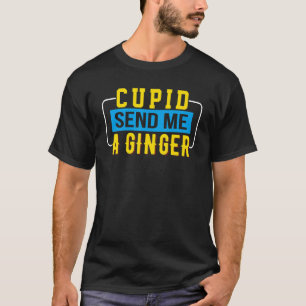 Camiseta Ginger Cupid Red Strawberry Head Blona Ga