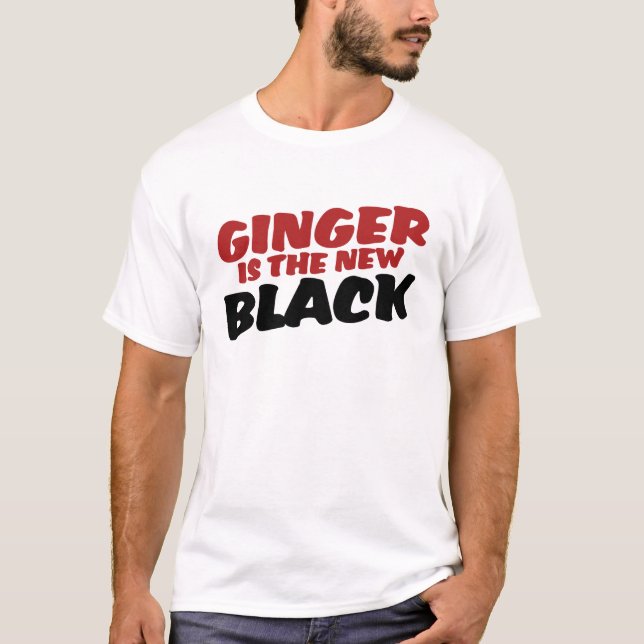Camiseta Ginger é o novo Black (Frente)
