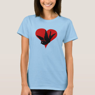 Camiseta Ginger e Tonic Red Ringer Rockab
