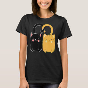 Camiseta Ginger Ginger Ginger Black Kitten Love Dia de os n