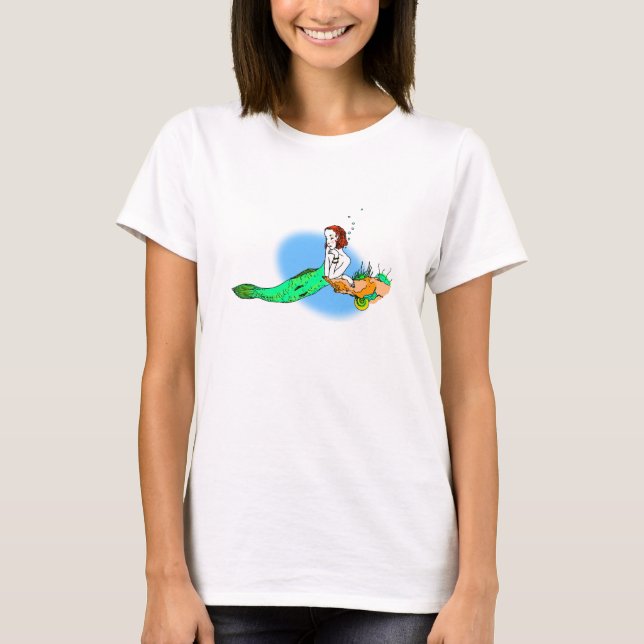 Camiseta Ginger Mermaid (Frente)