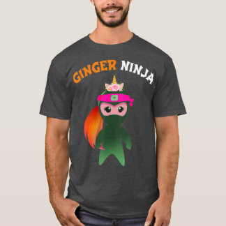 Camiseta Ginger Ninja Multitasking Girls Redhead Ginga