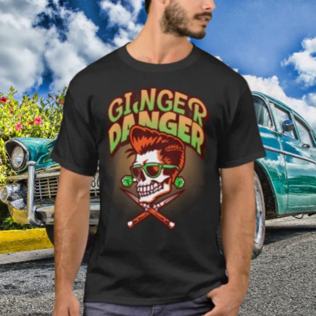 Camiseta Ginger Perigo Masculino (Criador carregado)