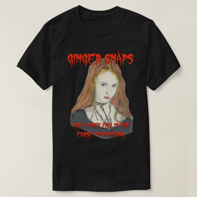 Camiseta Ginger Snaps Classic T-Shirt (Frente do Design)