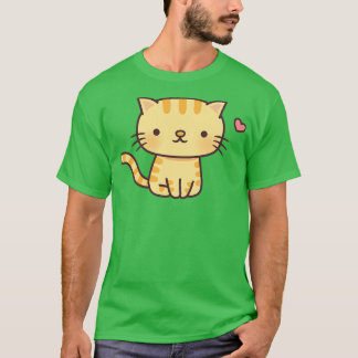 Camiseta Ginger Tabby Cat Doodle