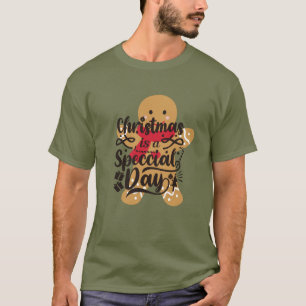 Camiseta "Gingerbird Edition T-shirt!" para o Natal