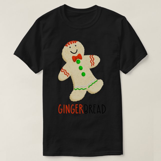 Camiseta Gingerbird Man (Frente do Design)