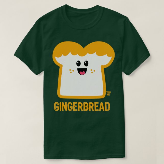 CAMISETA GINGERBREAD (Frente do Design)