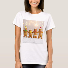 Camiseta Gingerbread Family Christmas