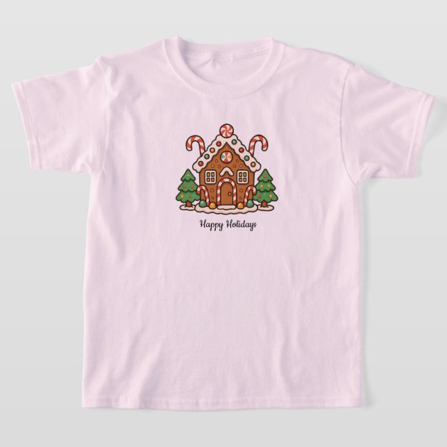Camiseta Gingerbread House (Postura )