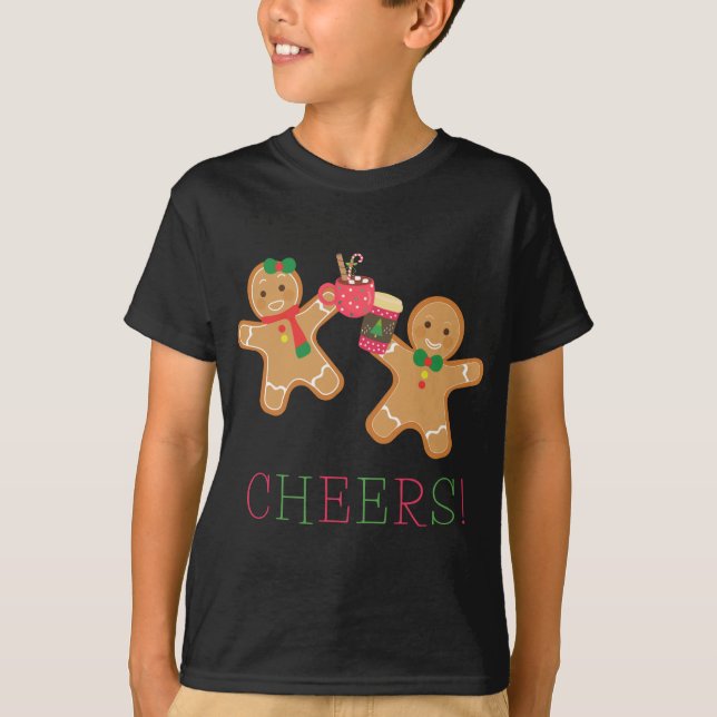 Camiseta Gingercake Man and Woman Hot Chocolate Cof (Frente)