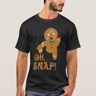 Camiseta Gingercake Man Oh Snap Cookie Baki