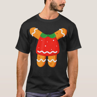 Camiseta Gingercake Mulheres Meninas Roupa Corporal Hallowe