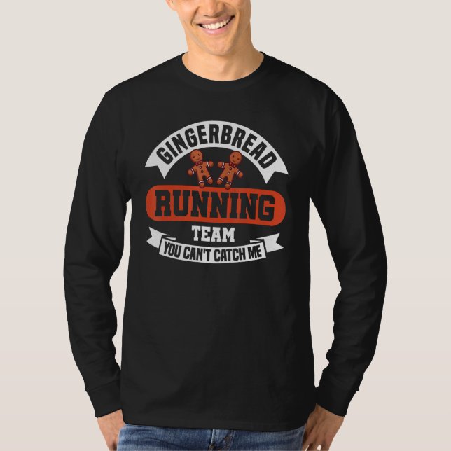 Camiseta Gingercake Running Team não pode me pegar (Frente)