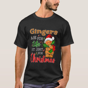 Camiseta Gingerentes São Para A Vida Não Apenas Pão De Geng