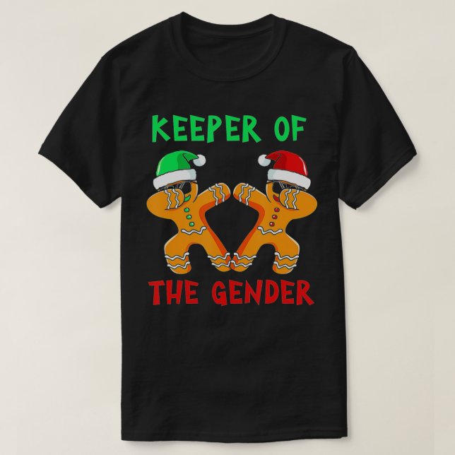 Camiseta Gingerpão Gênero Revelador Do Gênero (Frente do Design)