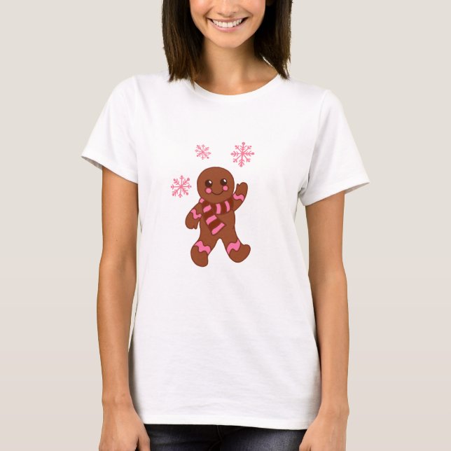 Camiseta Gingerpão Snowflake T-Shirt (Frente)