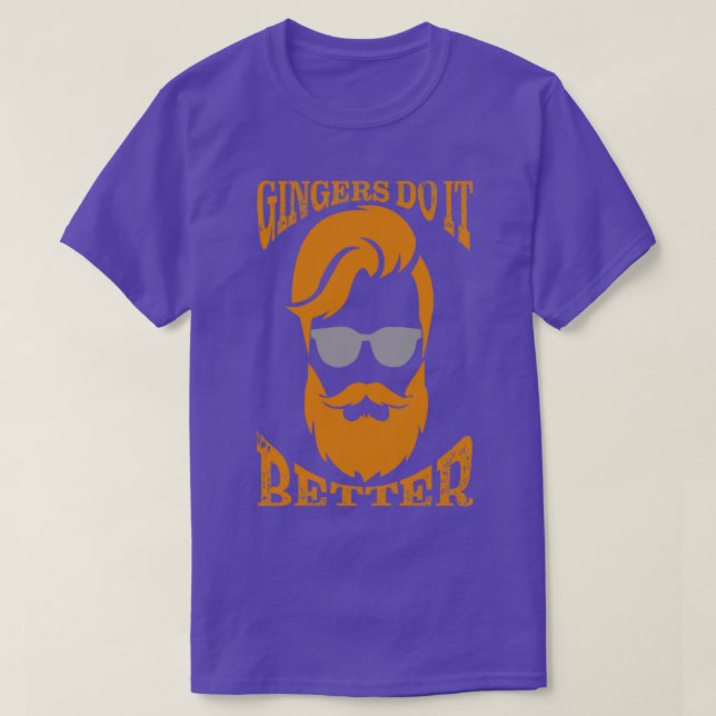 Camiseta Gingers fazem melhor (Frente do Design)
