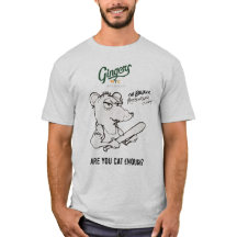 Camiseta Ginger's NYC Mouseteria – "Você é Gato o