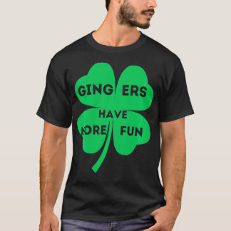 Camiseta Gingers se divertem mais Dia de São Patrício irlan