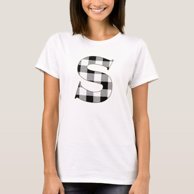 Camiseta Gingham Check S (Frente)