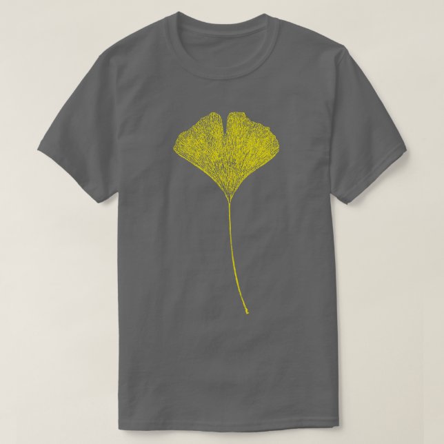 Camiseta Gingko Leaf (Frente do Design)