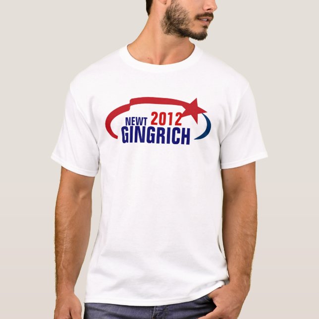 CAMISETA GINGRICH PARA O PRESIDENTE (Frente)