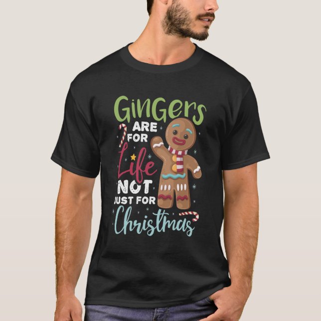 Camiseta Gingues São Para A Vida Não Só Para O Natal (Frente)