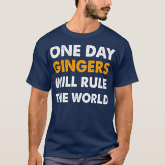 Camiseta Gingues Um Dia Irão Governar O Mundo 1