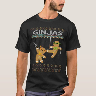 Camiseta Ginjas Gingerbread Ninjas Feios