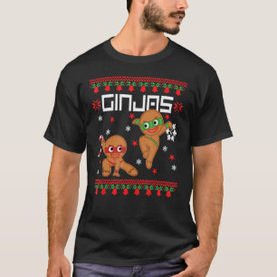 Camiseta Ginjas Gingerpão Ninjas Engraçada Fúria Vestida de