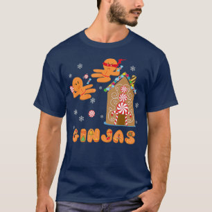 Camiseta Ginjas Gingerpão Ninjas Ginja Ninja Natal