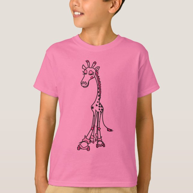 Camiseta giNnY o t-shirt do girafa (Frente)
