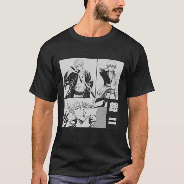 Camiseta Gintama - Gintoki Essential T-Shirt (Frente)