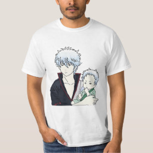 Camiseta Gintoki com bebê