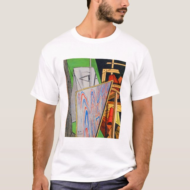 Camiseta Giorgio de Chirico Metafísico Interior I (Frente)
