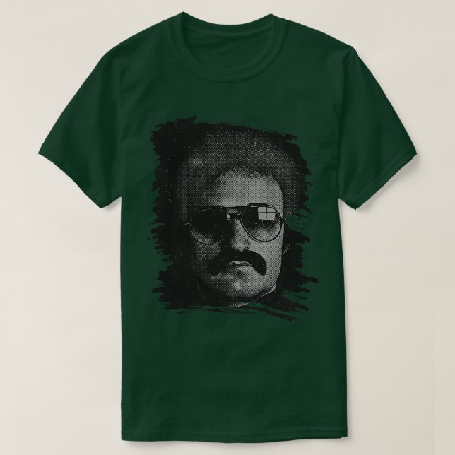 Camiseta Giorgio Moroder Retro Poster (Frente do Design)