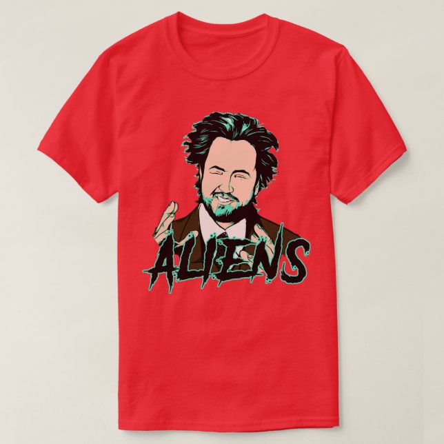 Camiseta Giorgio Tsoukalos s 3 (Frente do Design)