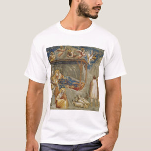 Camiseta Giotto di Bondone O Nascimento Coleção de Arte Fin