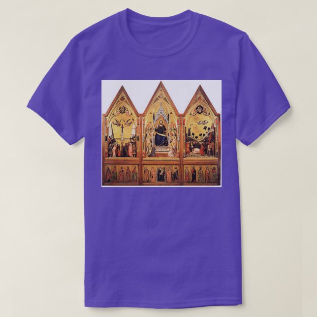Camiseta Giotto Stefaneschi Triptych (Frente do Design)