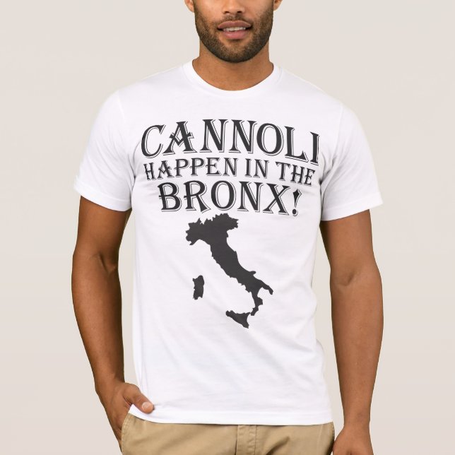 CAMISETA GIOVANNI PAOLO CANNOLI ACONTECE NO BRONX (Frente)