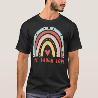 Camiseta Gira-Arco-Íris Ao Vivo Ria Do Amor, Citação Inspir