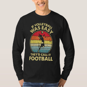 Camiseta Gira De Voleibol Engraçada E Bonita Para Mulheres