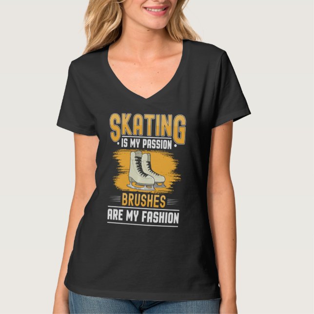 Camiseta Girações de Combinação de Elemento de Salto de Ice (Frente)